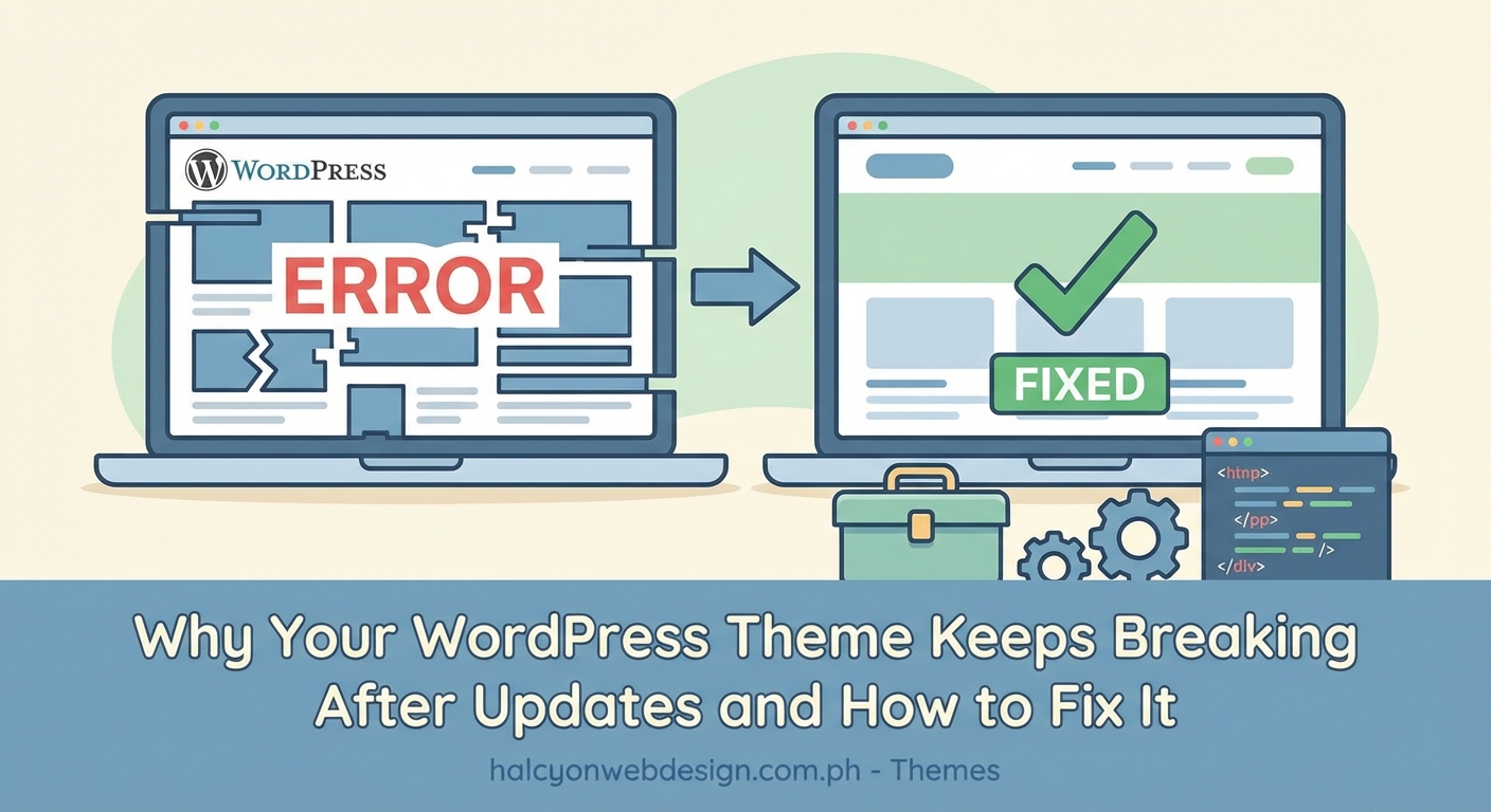 Why Your WordPress Theme Keeps Breaking After Updates and How to Fix It — 1