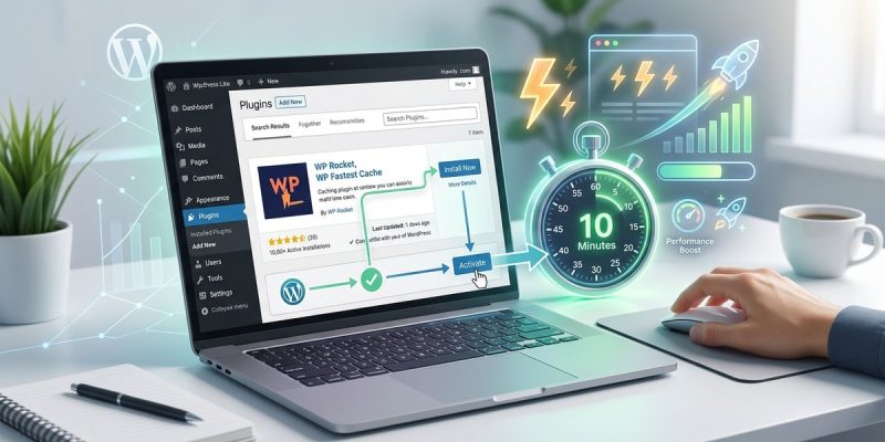 How to Set Up a WordPress Caching Plugin in Under 10 Minutes