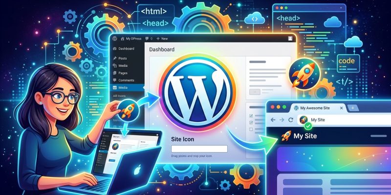 How to Set Up a Favicon on Your WordPress Site and Check It Works